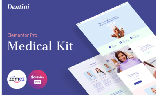 Dentini - Dentist Elementor Kit