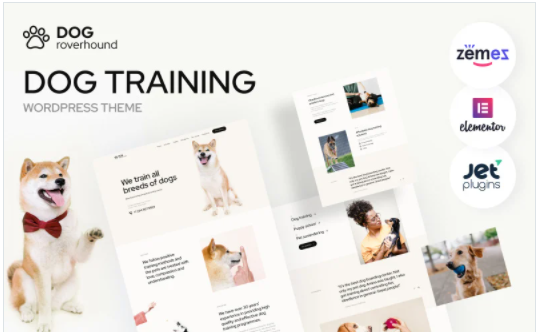 Dog Roverhound - Dog Training WordPress Theme