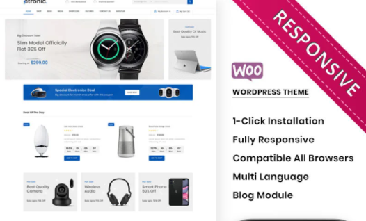 Etronic - The Mega Electronic Store WooCommerce Theme