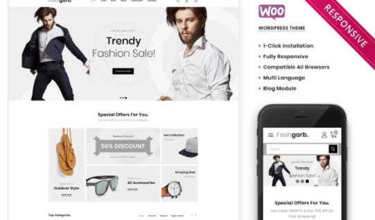 Fashgarb - The Fashion Store Responsive WooCommerce Theme