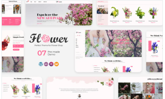 Flower - Perfect for Flower Shop WooCommerce Theme
