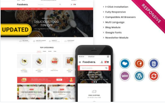 Foodava - The Cafe & Restaurant Premium WooCommerce Theme