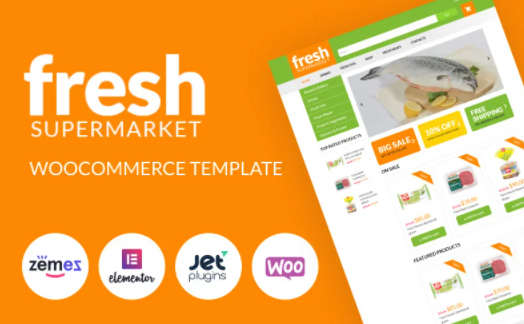 Fresh Fresh – Supermarket Woocommerce Template for easy sales WooCommerce Theme