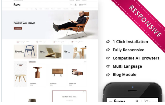 Furni - The Furniture Store Responsive WooCommerce Theme