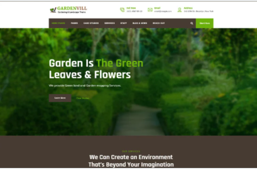 Gardenvill | Gardening and Plantation WordPress Theme