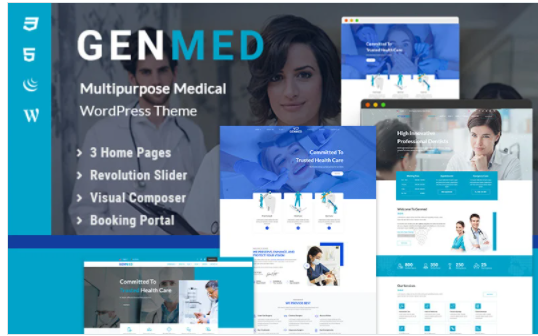Genmed | Multipurpose Medical WordPress theme