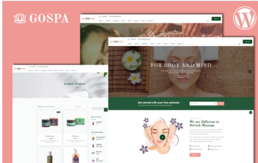 Go Spa | Beauty Salon and Spa Services WordPress Theme