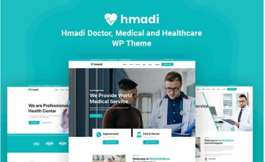 Hmadi - Doctor, Medical And Healthcare WordPress Theme