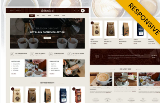 Hot Drink - Coffee Store WooCommerce Theme