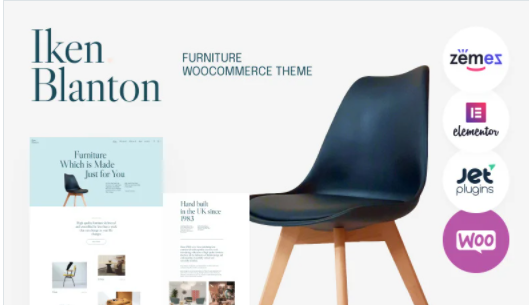 Iken Blanton - Furniture And Interior Design WordPress Theme