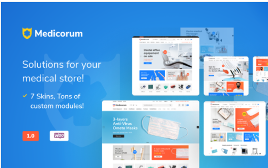 Medicorum - Medical Store WooCommerce Theme