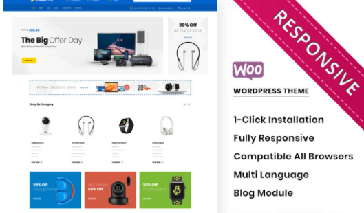 Mixonic - The Electronic Store WooCommerce Theme