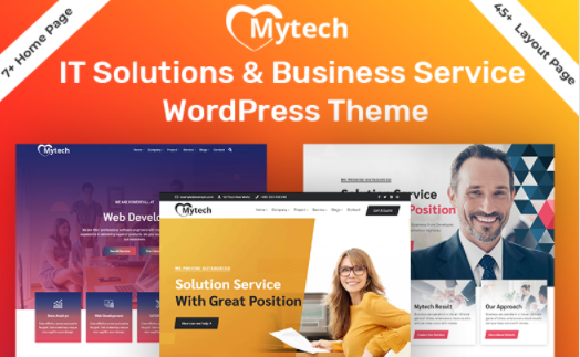 MyTech-IT Solution & Business Consulting WordPress Theme