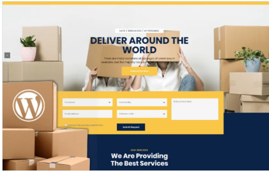 Nescobee - Movers WordPress Theme