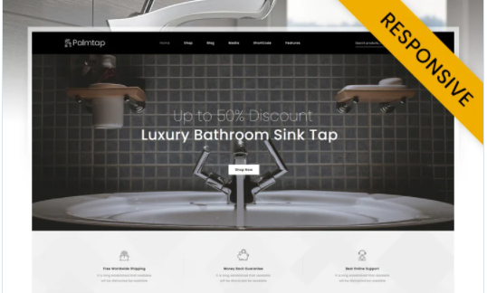 Palmtap - Plumbing Hardware Store WooCommerce Theme