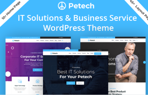 Petech - IT Solution & Business Service WordPress Theme