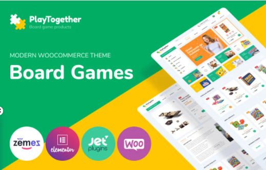 PlayTogether - Board games hop Elementor WooCommerce Theme