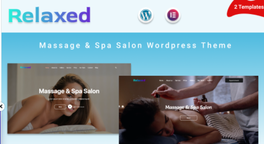 Relaxed - Massage & Spa Salon WordPress Theme