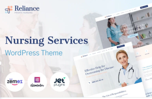 Reliance - Nursing Services WordPress Theme