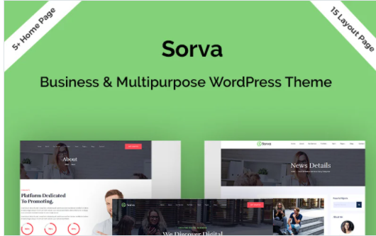 Sorva - Business & Multipurpose WordPress Theme
