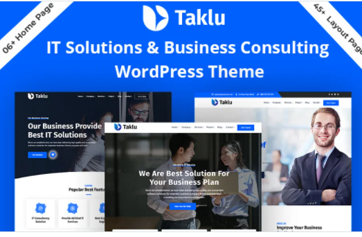 Taklu - Technology & Business Service WordPress Theme