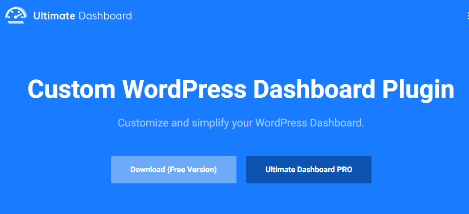 Product Image - Ultimate Dashboard PRO 3.10.1