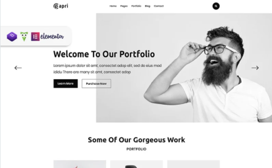 Papri - Portfolio Creative WordPress Theme