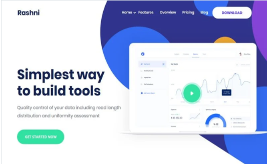 Rashni - Marketing and Software Responsive WordPress Theme