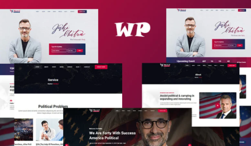 Shrewd - Responsive Political WordPress Theme