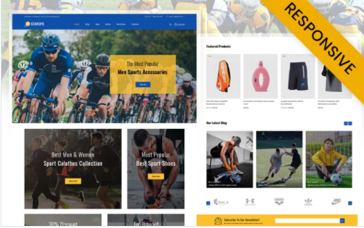 Starspo - The Sports Store WooCommerce Theme