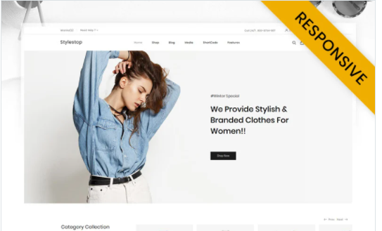 Stylestop - Minimal Fashion Store WooCommerce Theme