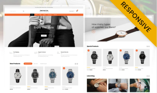 Product Image - Time Watch Store WooCommerce Theme
