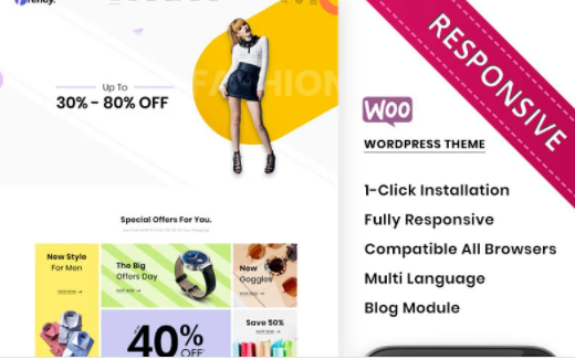 Trendy - The Fashion Store Responsive WooCommerce Theme