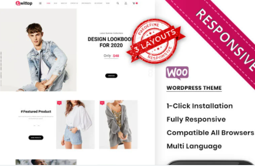Twittop - The Mega Fashion Premium WooCommerce Theme