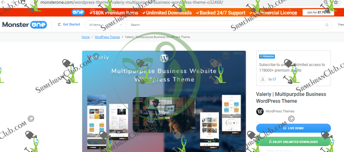 Valeriy | Multipurpose Business WordPress Theme
