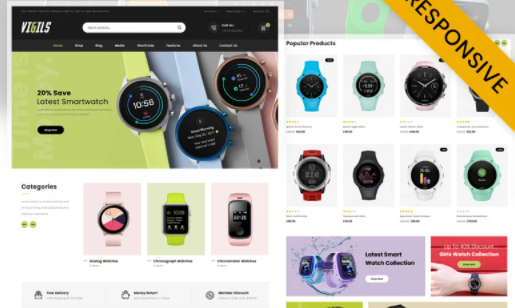 Product Image - Vigils – Smart Watch Store WooCommerce Theme