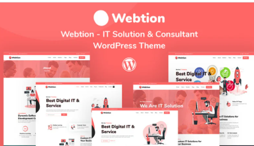 Webtion – IT Solution & Consultant Responsive WordPress Theme