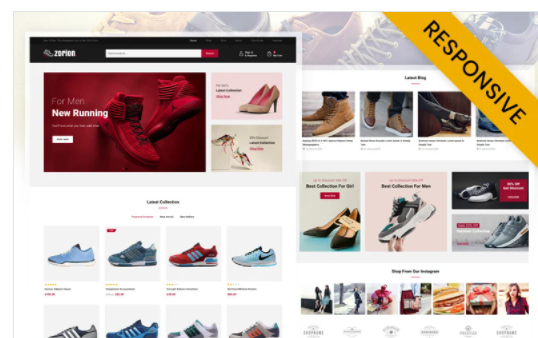 Zorion - Online Shoes Store WooCommerce Theme