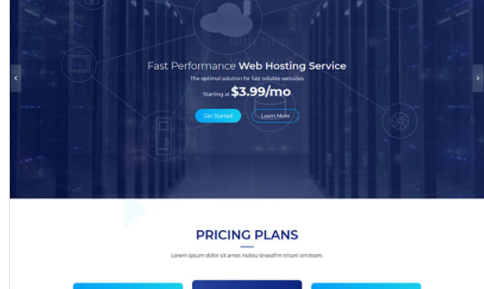 vHost - Web Hosting WordPress Theme