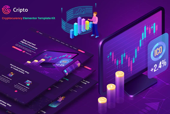 Cripto - Cryptocurrency & Bitcoin Elementor Template Kit