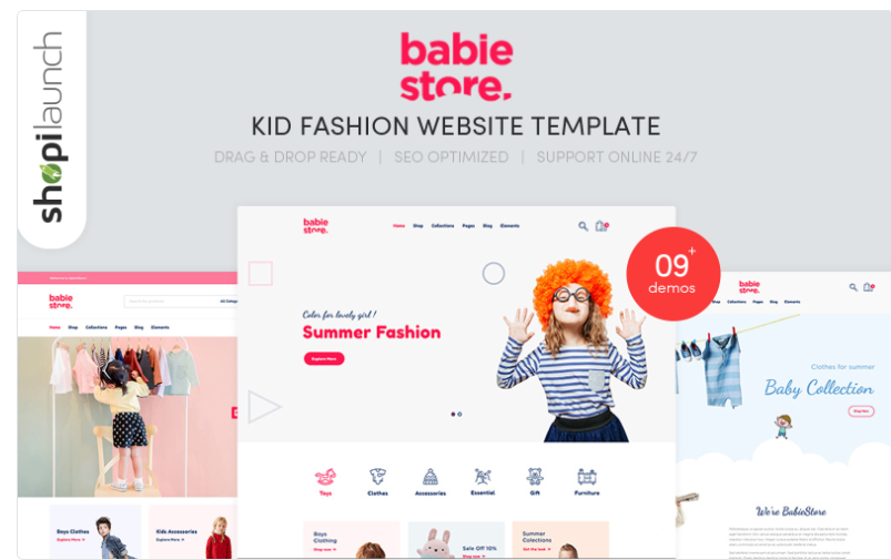 Babie Store - Kid Fashion Website Template 1.0