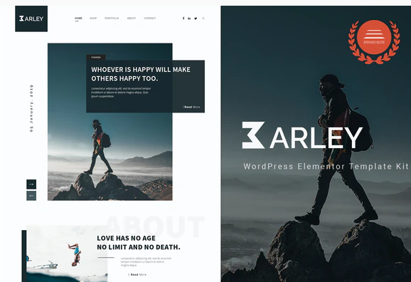 Barley - Blog & Magazine Elementor Template Kit