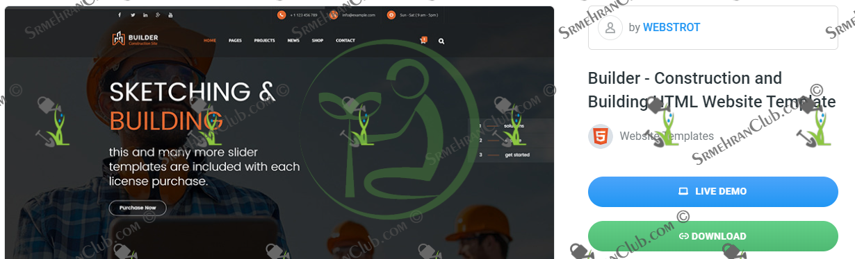 Download Builder - Construction and Building HTML Website Template 1.0 ...