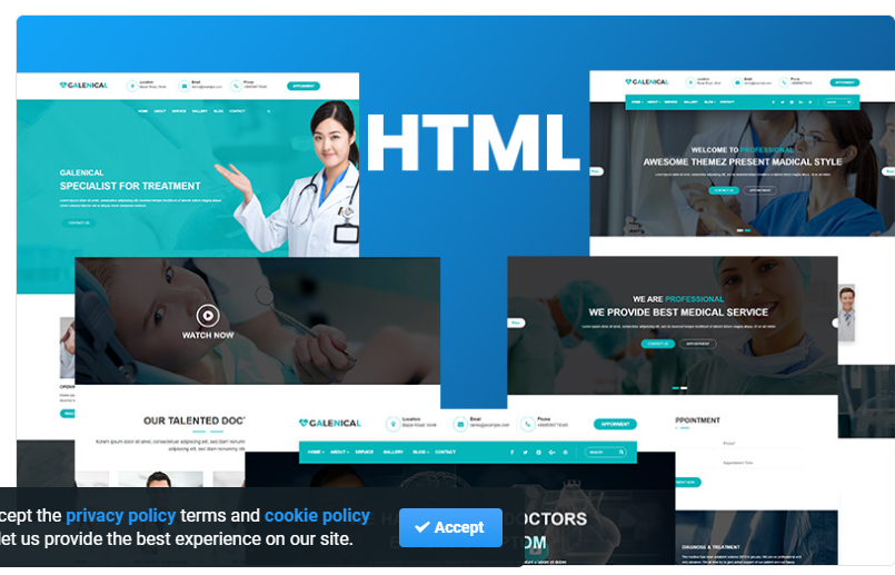 Gmadical - Medical & Health Service HTML5 Website Template 1.0