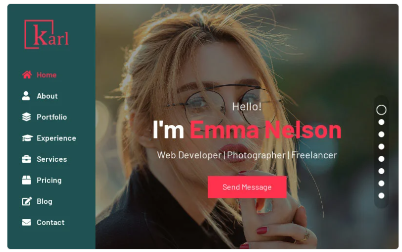 Karl HTML Website Template 1.0