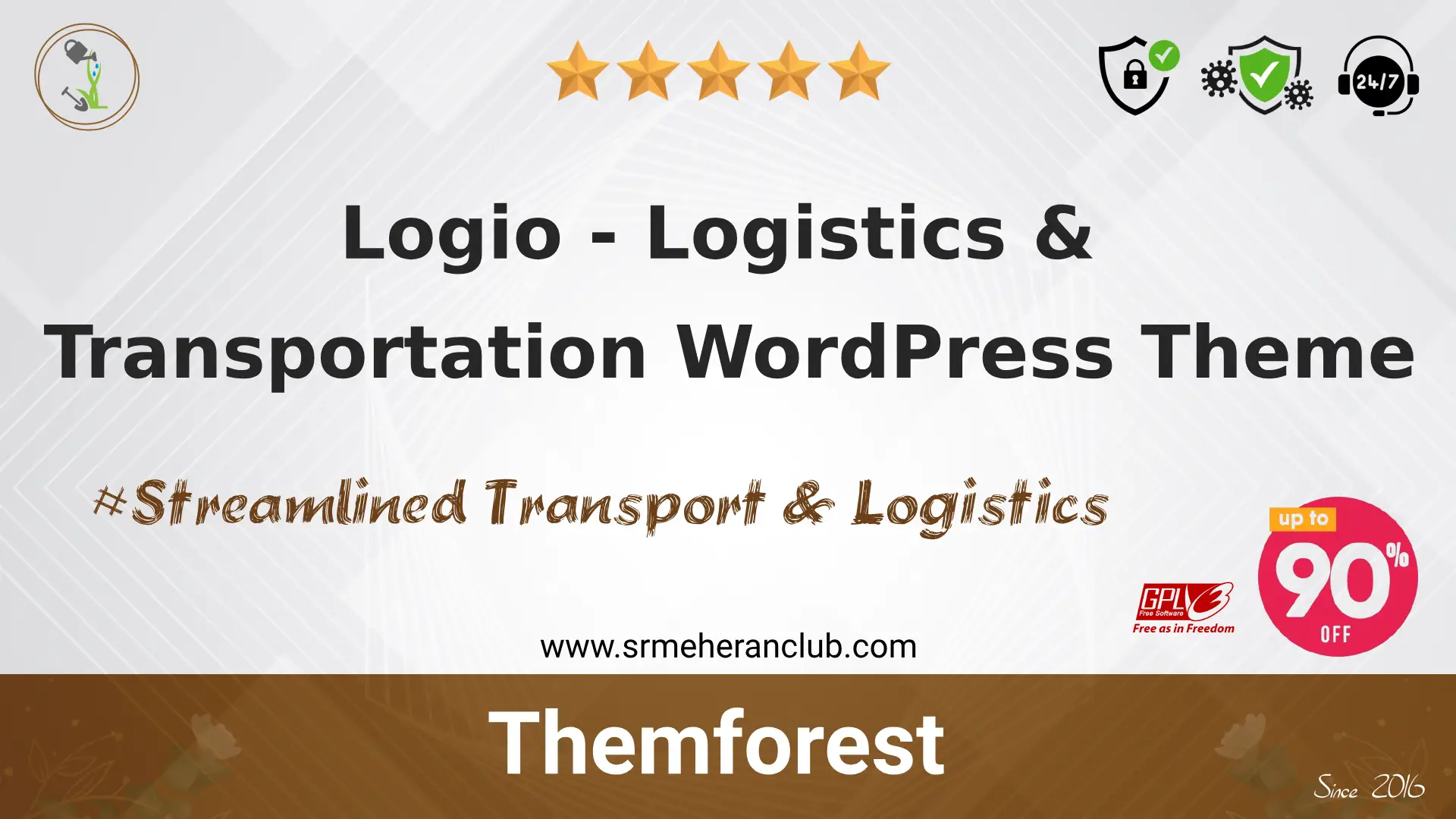 Logio – Logistics & Transportation WordPress Theme