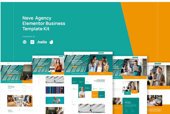 Neve - Digital Business Agency Elementor Template Kit