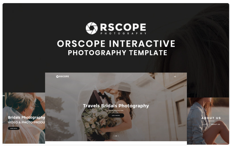 Orscope - Interactive Photography Website Template 1.0