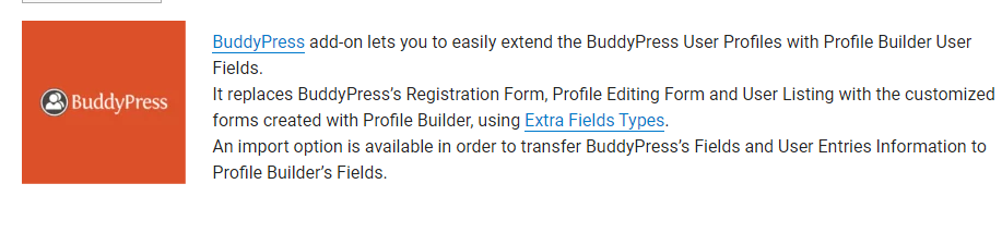 Profile Builder – BuddyPress Add-on Search downloads