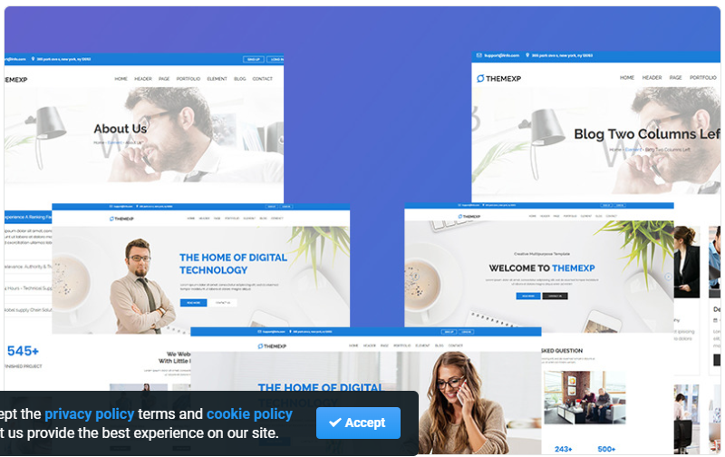 Themexp - Corporate Responsive Website Template
